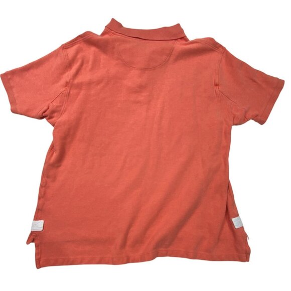 Orvis Mens XXL Coral Cotton Polo Shirt - Picture 4 of 7